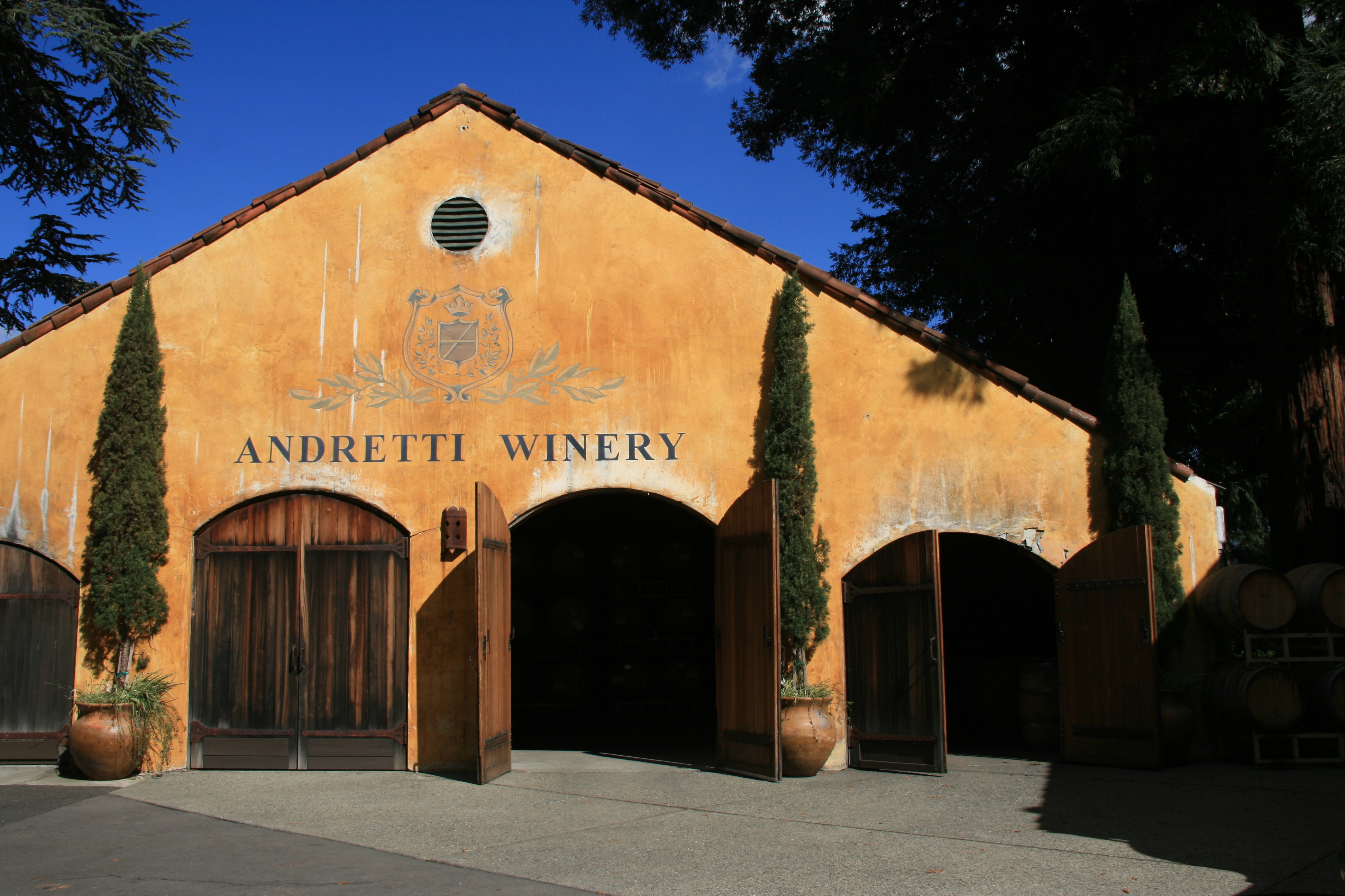 Mario shop andretti winery